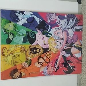 Seven Deadly Sins Anime signed digital print 12x16
